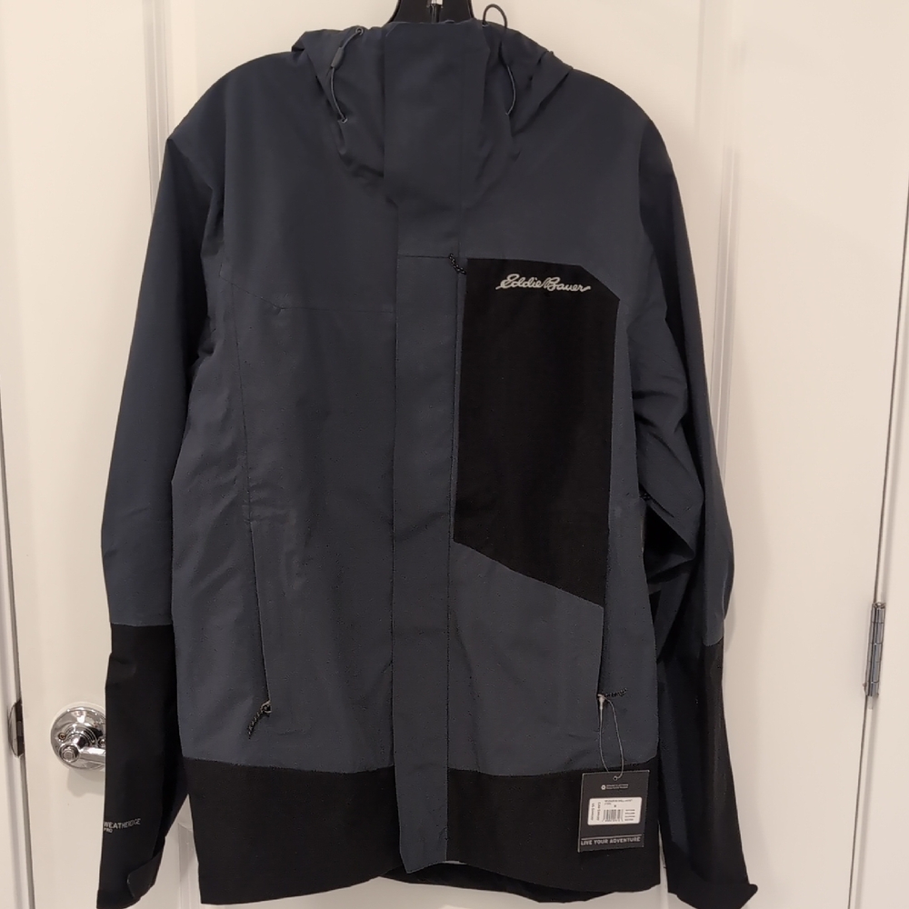 Eddie Bauer Chair Six Waterproof 20k/20k Black/Gray shell - men Medium